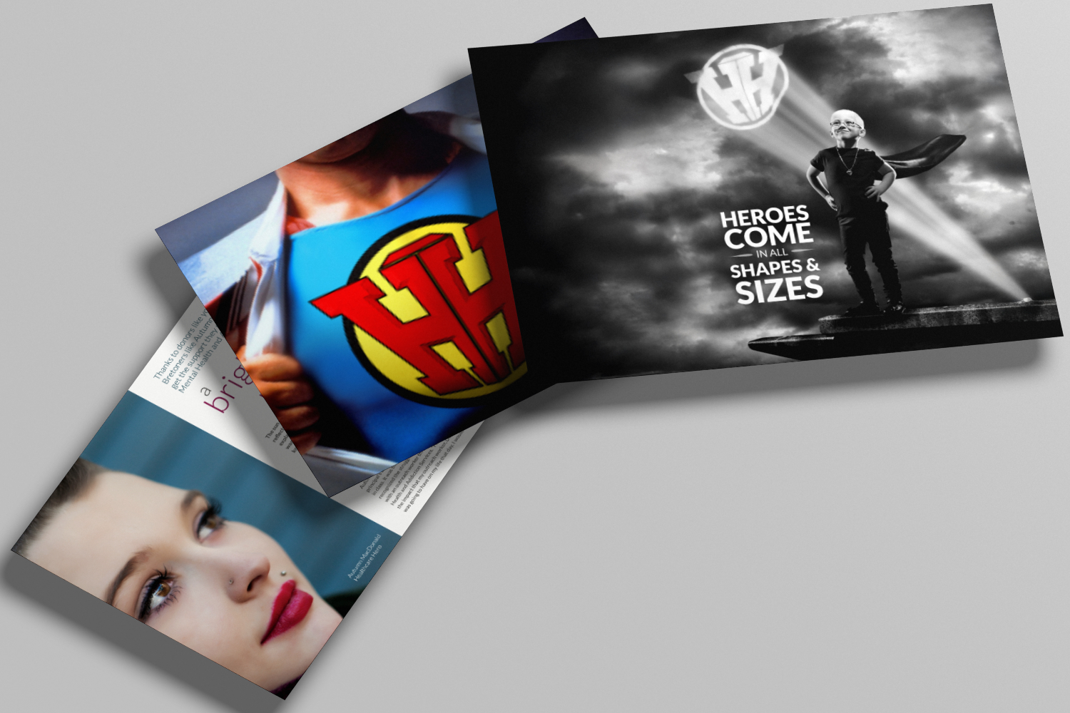 Creative Portfolio Layout for Cape Breton Regional Hospital Foundation