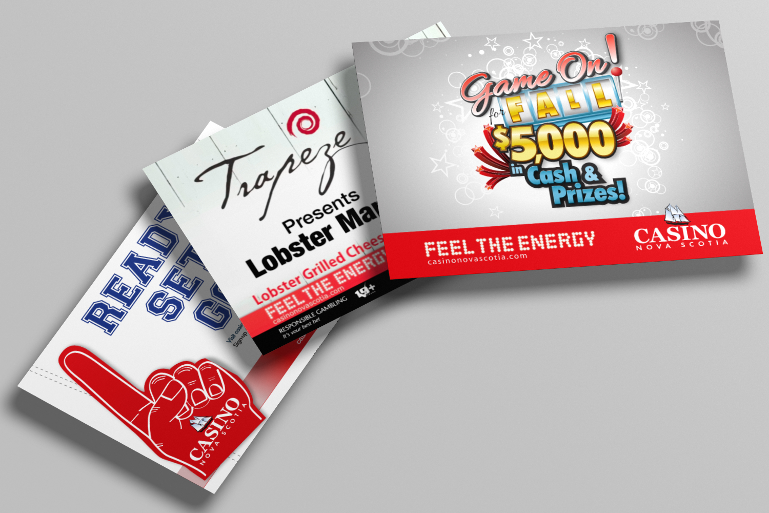 Creative Portfolio Layout for Casino Nova Scotia