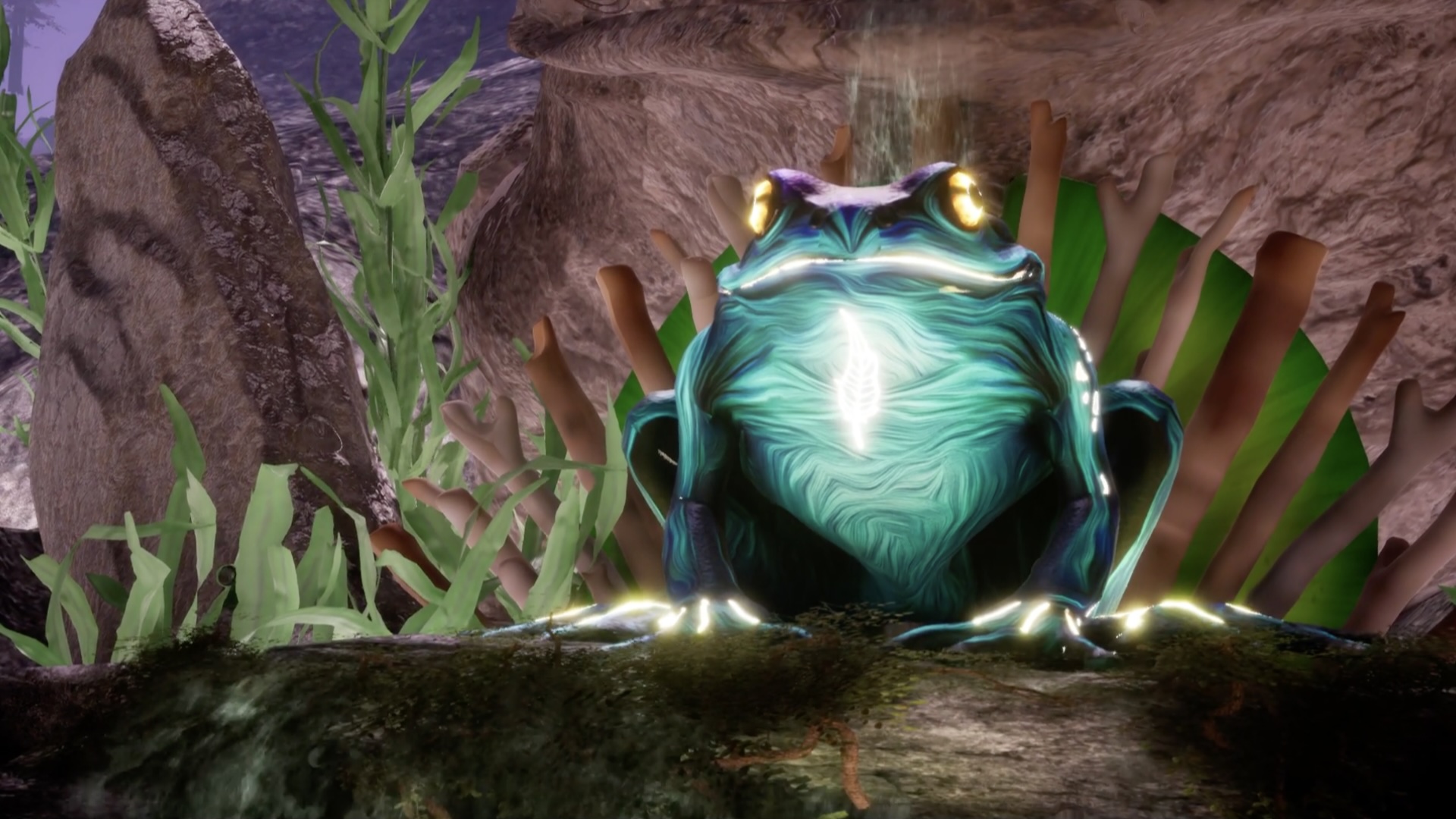 Kun’tewiktuk: A Mi’kmaw Adventure Still Image of Frog Monster