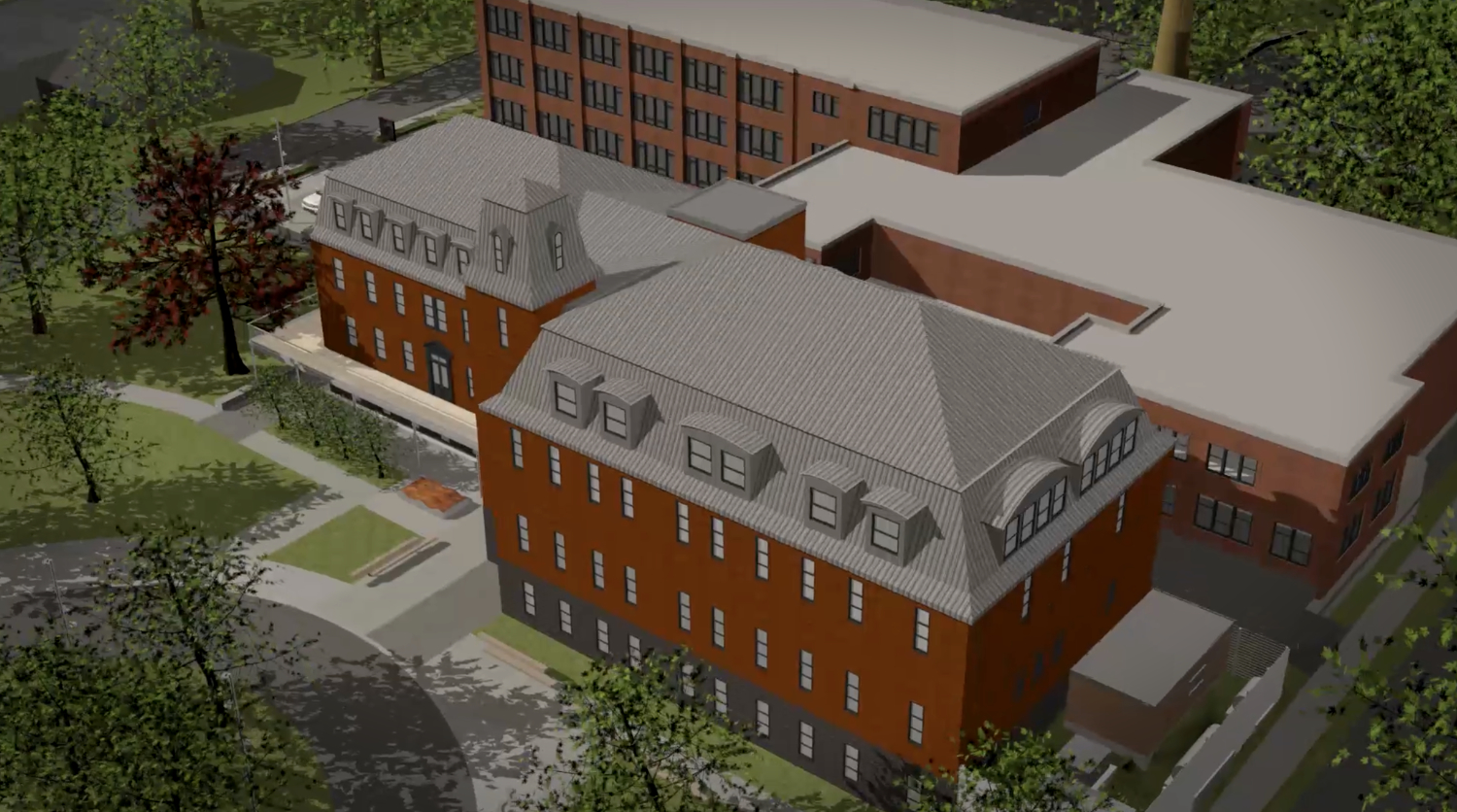 The Convent Arts Centre Exterior Rendering